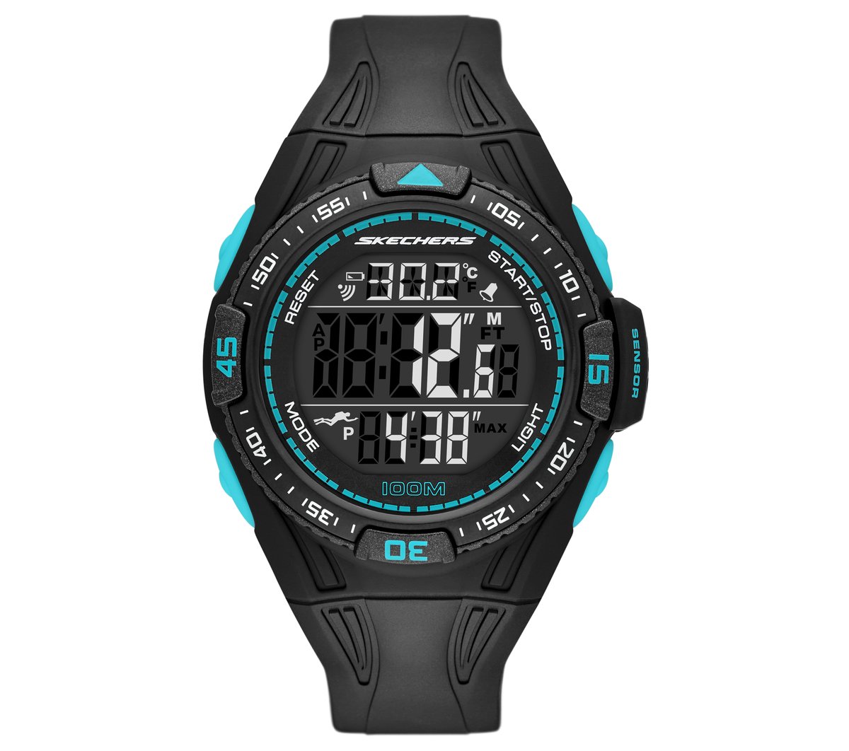 Skechers Digital Long Strap Watch