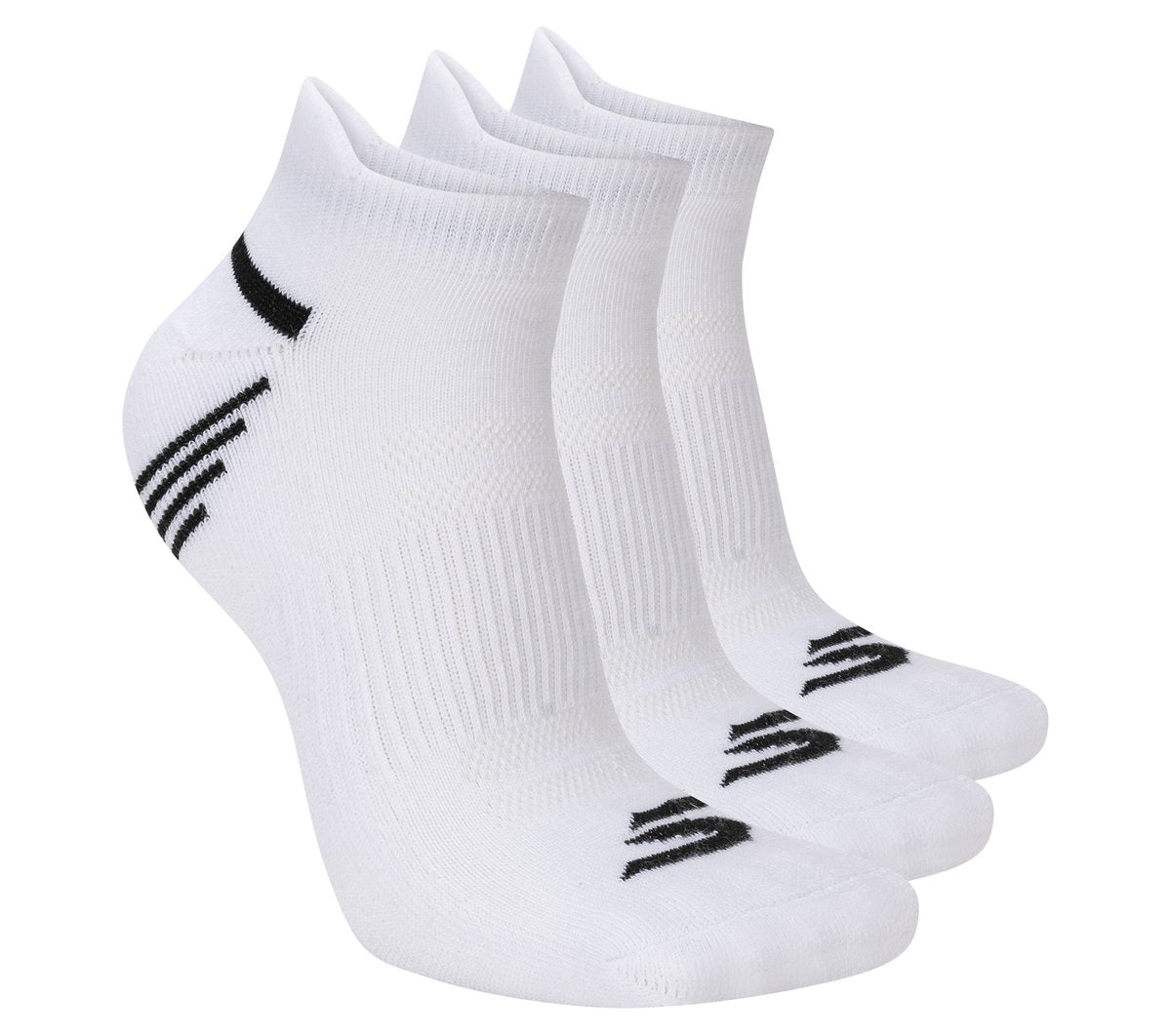 Skechers 3 Pack Women's Performance Low Cut Golf Socks